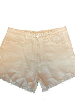 SheIn Y2K High Waist Distressed Denim Shorts Women's Size 30